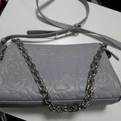 TOUS 2ウェイシルバーチェーンショルダーバッグのサムネイル