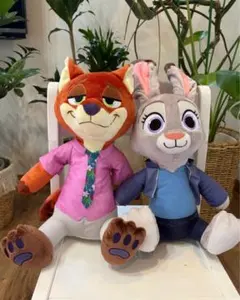 ズートピア ぬいぐるみ 2体セット ニック ジュディ