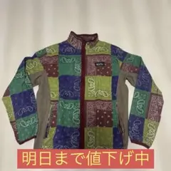 MANASTASH ペイズリー柄 ジップアップ ジャケット　Mサイズ　麻と綿生地のサムネイル