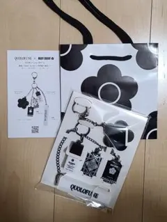 黒船 マリークワント コラボレーションチャーム☆キーホルダー セット！