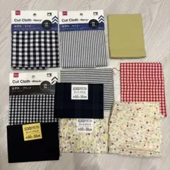 カットクロス はぎれ まとめ売り 10枚セット