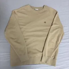 Champion ベージュ スウェット