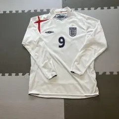 イングランド代表 2006W杯 ルーニー 9 長袖ユニフォーム Umbro イングランド代表 2006W杯 ルーニー 9 長袖ユニフォーム Umbro - メルカリ