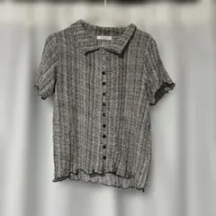 FREAK'S STORE 半袖 ポロシャツ グレーのサムネイル