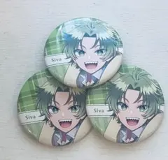 からぴち　シヴァ　パラぴち缶バッジ　３個セット