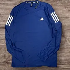 【新品タグ付】adidas ランニング オウン ザ ラン 長袖Tシャツ XL 紺