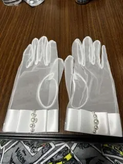 Cherie ウェディンググローブ ホワイト