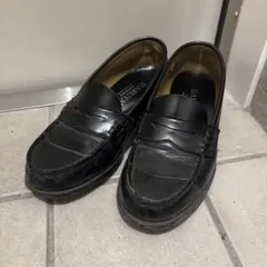 HARUTA ローファー　黒　23.5㎝　EE