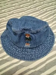d*g様 POLO ポロベア　バケットハット　バケハ　デニム　59㎝　ラルフ
