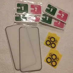 ❤未使用❤iPhone14Pro　画面保護フィルム　カメラフィルム　各2枚セット