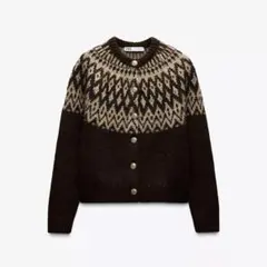 ニットジャケット カーディガン