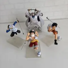 ワンピース　夢の一枚　フィギュア　4体セット