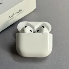 Apple AirPods 4 アクティブノイズキャンセリング搭載