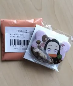 鬼滅の刃 実りの秋まつり 2025 くま缶バッジ 竈門禰豆子