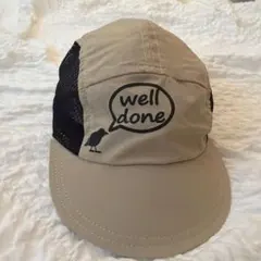 well done メッシュキャップ