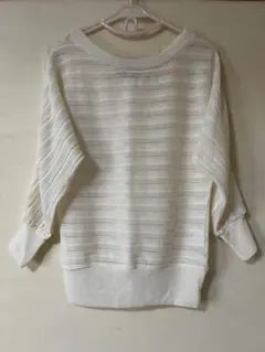 レディーストップスカットソー