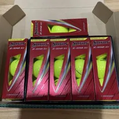 Srixon Z-STAR XV パッションイエロー 18個　1.5ダース