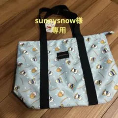 ★新品★サンリオ あひるのペックル 総柄トートバッグのサムネイル