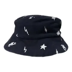 agnes b アニエスべー ハット キッズ ベビー ネイビー リバーシブル