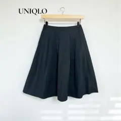 ウエストゴム ひざ丈スカート