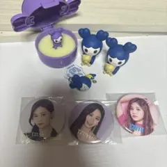TWICE ツウィ サナ グッズ 缶バッチ ミニフィギュア (値下げ不可)