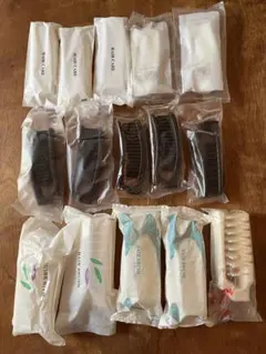 使い捨てヘアブラシ　15本