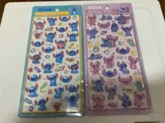 正規品 ディズニー スティッチ ボンボンドロップシール 2枚セット