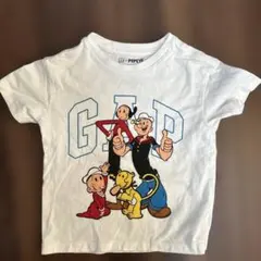 GAP × POPEYE コラボ Tシャツ 90/52