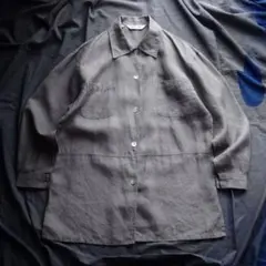 OUTIL VESTE CIZE BLACK INDIGO リネン ユーロ 軍 - メルカリ