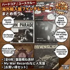 ハードコアパンク レコード 4枚セット - メルカリ