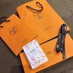 エルメス空箱　エルメスショップ袋　サンプル香水