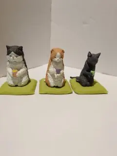 ほっこり日和 猫 ３種類セット ガチャガチャ エール