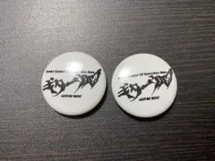 【レア/未使用】ギターウルフ RSR 缶バッジ ライジングサン