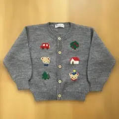 familiarカーディガン　100サイズ　ヴィンテージ