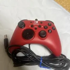 Switch用 HORI 有線コントローラー レッド 美品 箱無し