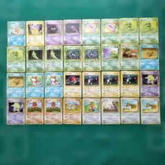 旧裏 ポケモンカード 32枚セット 日本語