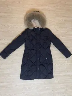 ネイビー チェスターコート