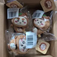 ちいかわ　たぬきだもんくじ　C賞　マスコット３体セット