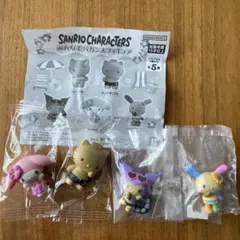 ガチャみんなでバカンスフィギュア4体