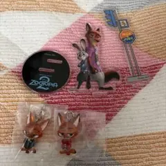 ズートピア まとめ売り めじるしアクセサリー