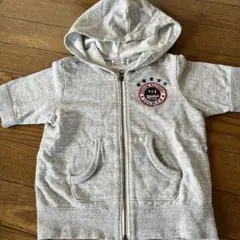 DOUBLE.B グレー パーカー 100cm