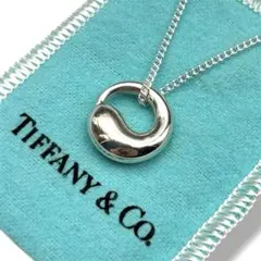 TIFFANY ティファニー ネックレス セビアナ サークル 大ぶり SV925 