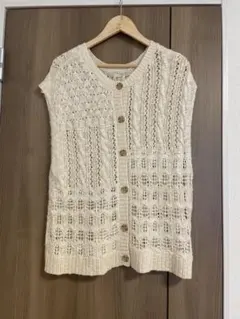 Samansa Mos2 ニットベスト サイズF