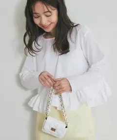 セ*ナ様 週末値下げ laubeblanc Feather Fringe Puf - メルカリ