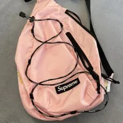 Supreme Sling Bag Pink ボディバッグ - メルカリ