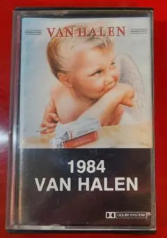 バンヘーレンの名盤『1984』の、当時物ドルビーシステム、カセットテープです。