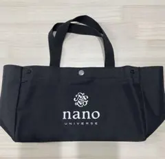 nano universe トートバッグ ブラック