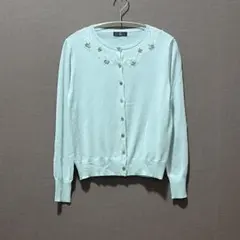 INED ビジュー付きカーディガン