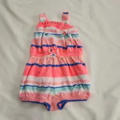 babyGAP カラフルボーダーサロペット 70