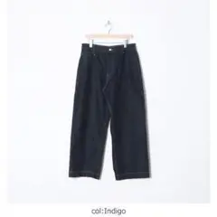STUDIO NICHOLSON SELVEDGE DENIM INDIGO